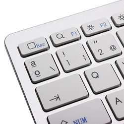 Teclado Bluetooh compatible para iMac, iPad, iPhone, TV, Tablet