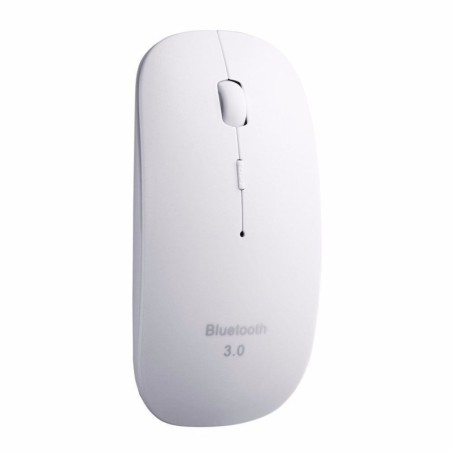 Ratón recargable / Mouse blanco ultra slim bluetooh compatible con iMac o portátil