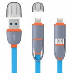 Cable para iPhone y Samsung convertible