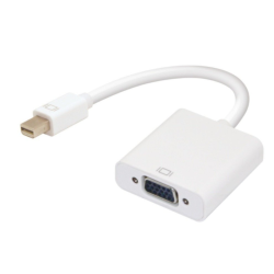 Cable MiniDisplayPort a VGA para Macbook Pro y Macbook Air