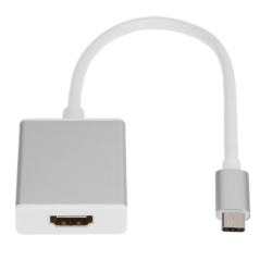 Conector adaptador de USB Tipo C a HDMI para Macbook 12 pulgadas