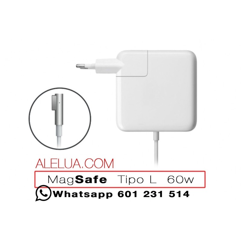 60W Carregador Compatible per Apple Macbook | 16.5V - 3.65A | MagSafe