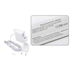 45W MagSafe 2 - Carregador Compatible per Apple Macbook | 14.85V - 3.05A