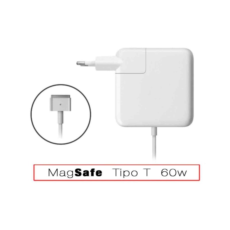 Cargador magsafe-2 para Macbook Pro Retina de 60w